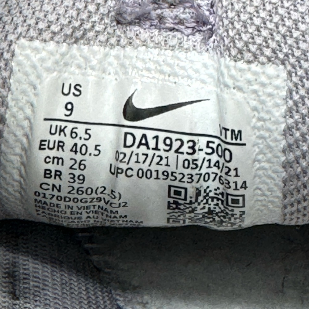Nike Shoes Women's Size 9  Air Max 2021 Gym Training Running Purple - Picture 8 of 9